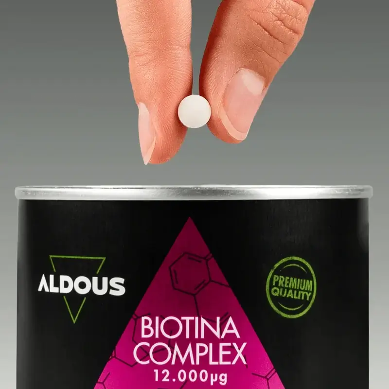 Aldous Labs Biotina con Zinc, Selenio, Vitamina D3 y Vitamina E