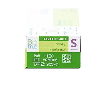 Biotrue One Day Lentillas Esféricas Diarias , 30 unidades