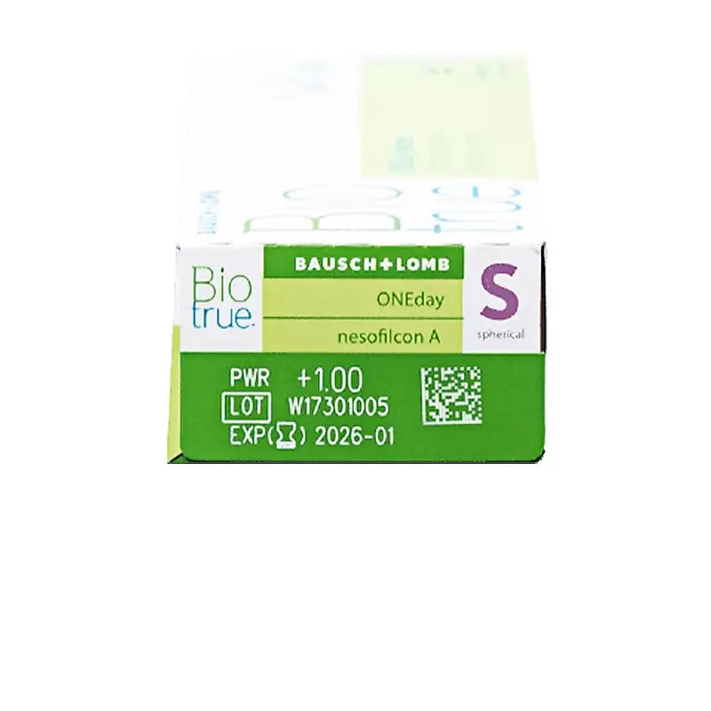 Biotrue One Day Lentillas Esféricas Diarias , 30 unidades