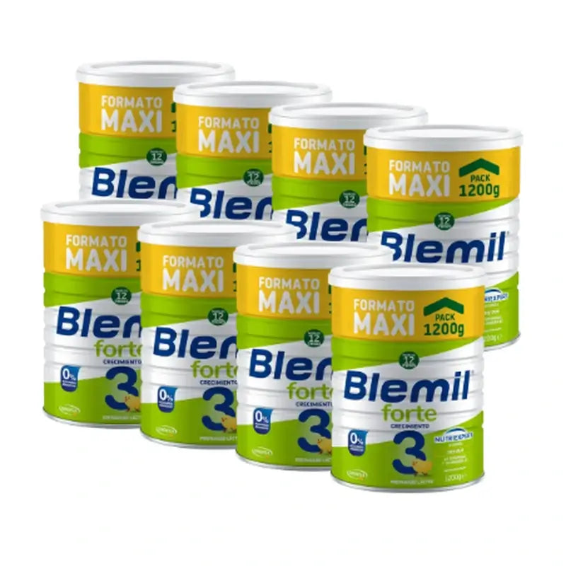 Blemil 3 Forte 800+400 Gratis, 8X1200 Gramos