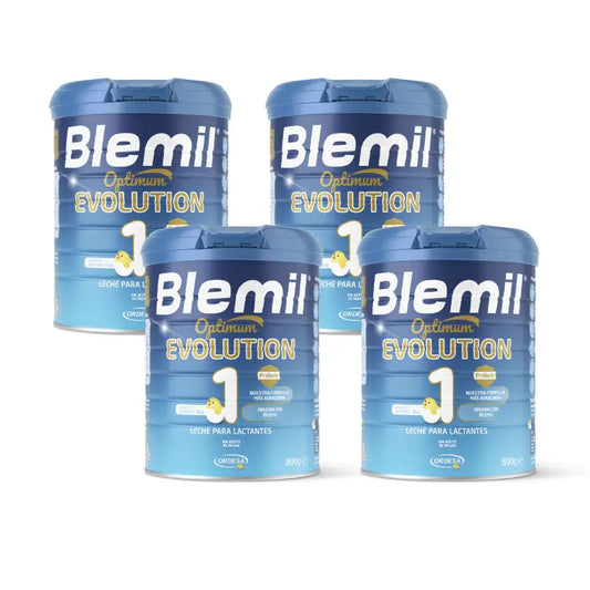 Blemil Optimum Evolution 1 Leche de Inicio, 4X800 gr