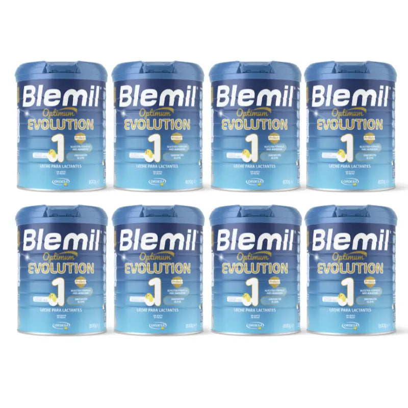Blemil Optimum Evolution 1 Leche de Inicio, 8X800 gr