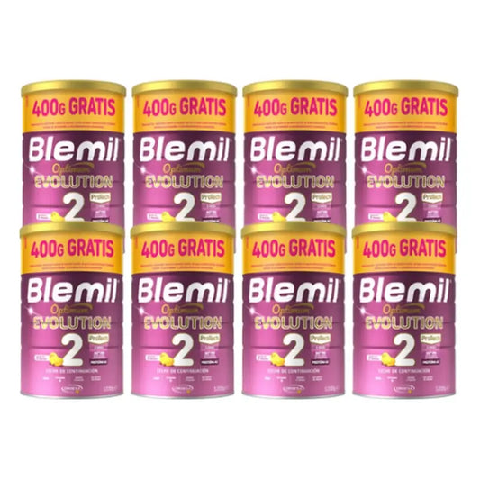 Blemil Optimum Evolution 2 Leche de Continuación Precio Especial, 8X1200 gr