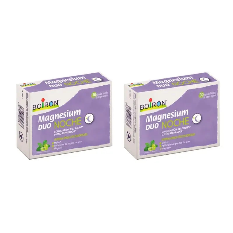 Boiron Magnesium Duo Noche, 2X30 Cápsulas