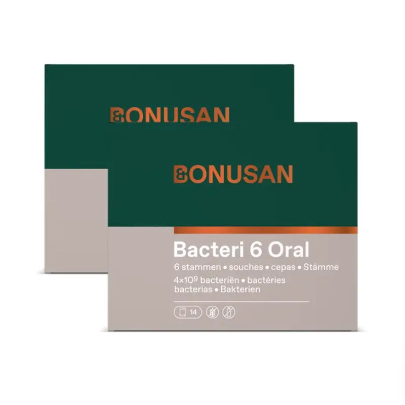 Bonusan Bacteri 6 Oral , 2X14 Sobres