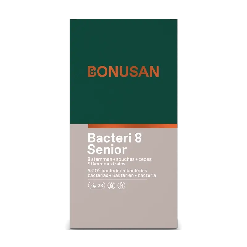 Bonusan Bacteri 8 Senior , 28 cápsulas