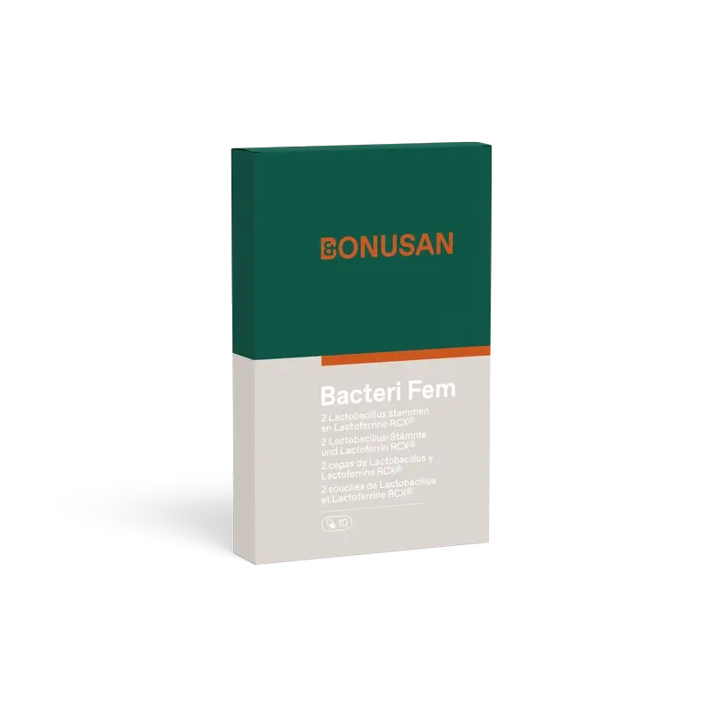 Bonusan Bacteri Fem, 10 cápsulas
