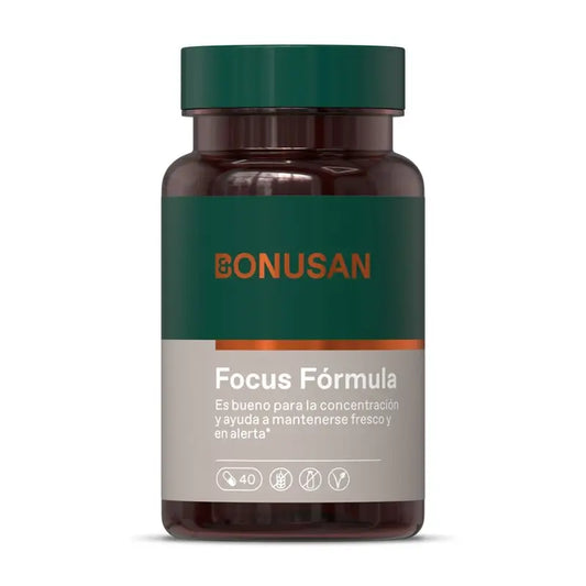 Bonusan Focus Fórmula , 40 cápsulas