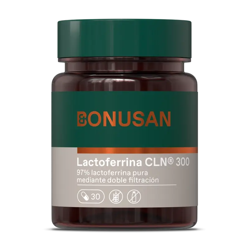 Bonusan Lactoferrina Cln® 300, 30 cápsulas