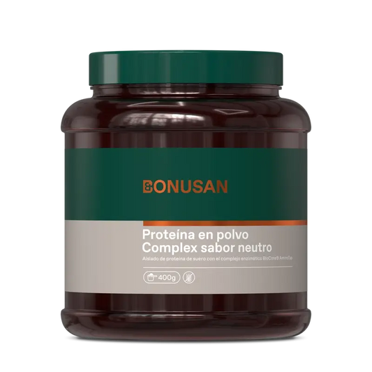 Bonusan Proteína En Polvo Complex Sabor Neutro , 400 gr