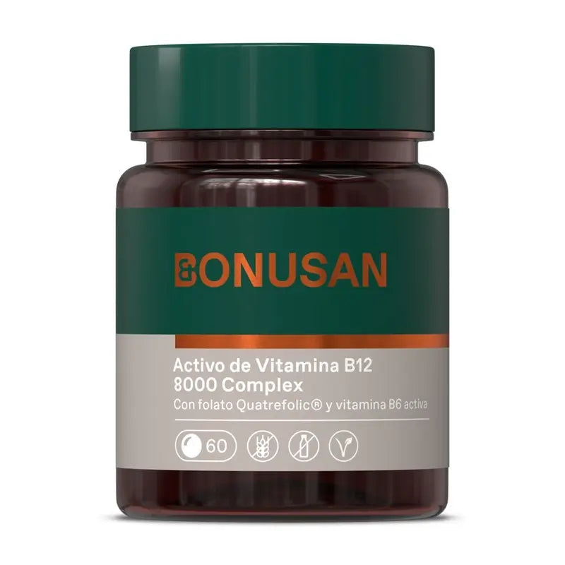 Bonusan Vitamina B12 Activa 8000 Complex , 60 comprimidos