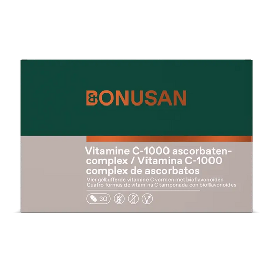Bonusan Vitamina C-1000 Complex De Ascorbatos , 30 comprimidos