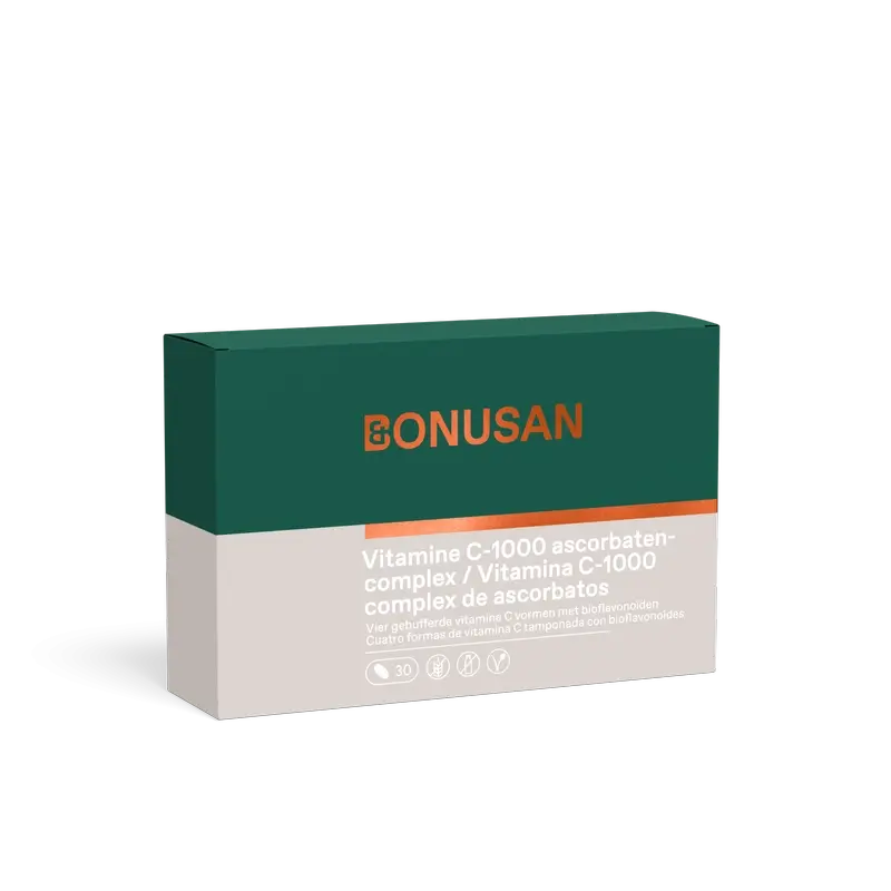 Bonusan Vitamina C-1000 Complex De Ascorbatos , 30 comprimidos
