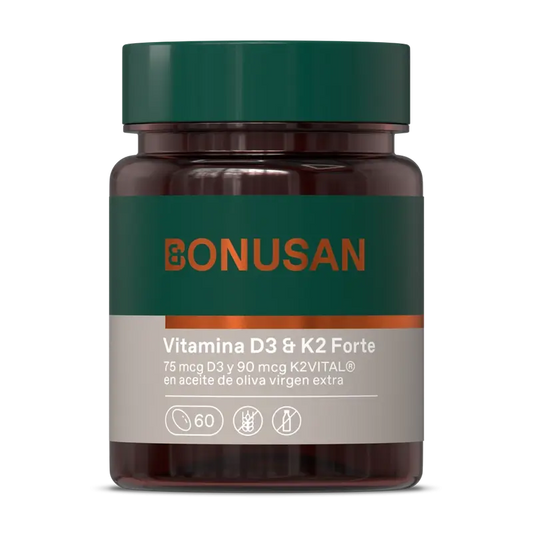 Bonusan Vitamina D3 & K2 Forte, 60 perlas