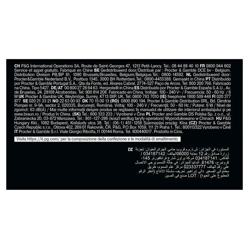 Braun Series 5 Cortapelos 9 Longitudes +2 Accesorios