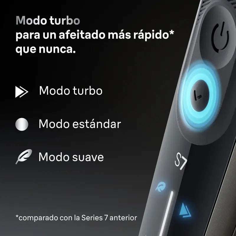 Braun Series 7 71-N1200S Afeitadora Eléctrica 360° Flex Con Recortadora De Precisión