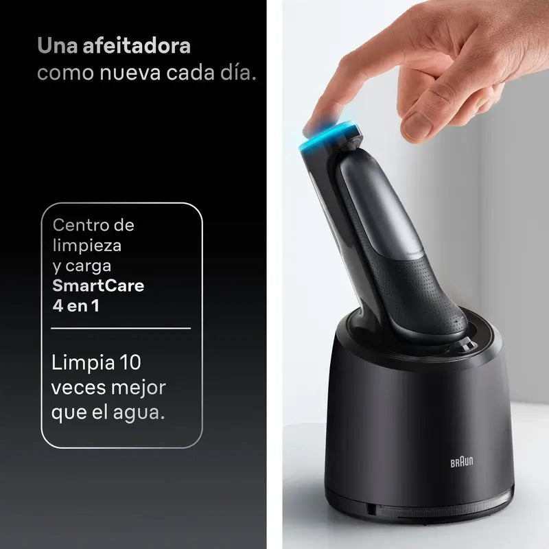 Braun Series 7 71-N1200S Afeitadora Eléctrica 360° Flex Con Recortadora De Precisión