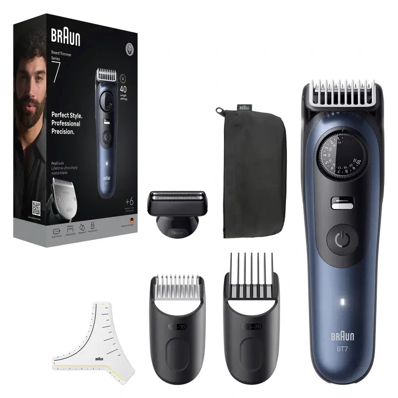 Braun Series 7 Recortadora Barba 40 Longitudes Bt7520