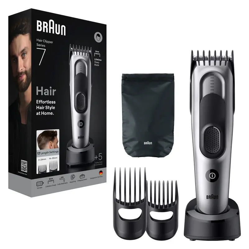 Braun Series 7 Cortapelos 17 Longitudes +5 Accesorios