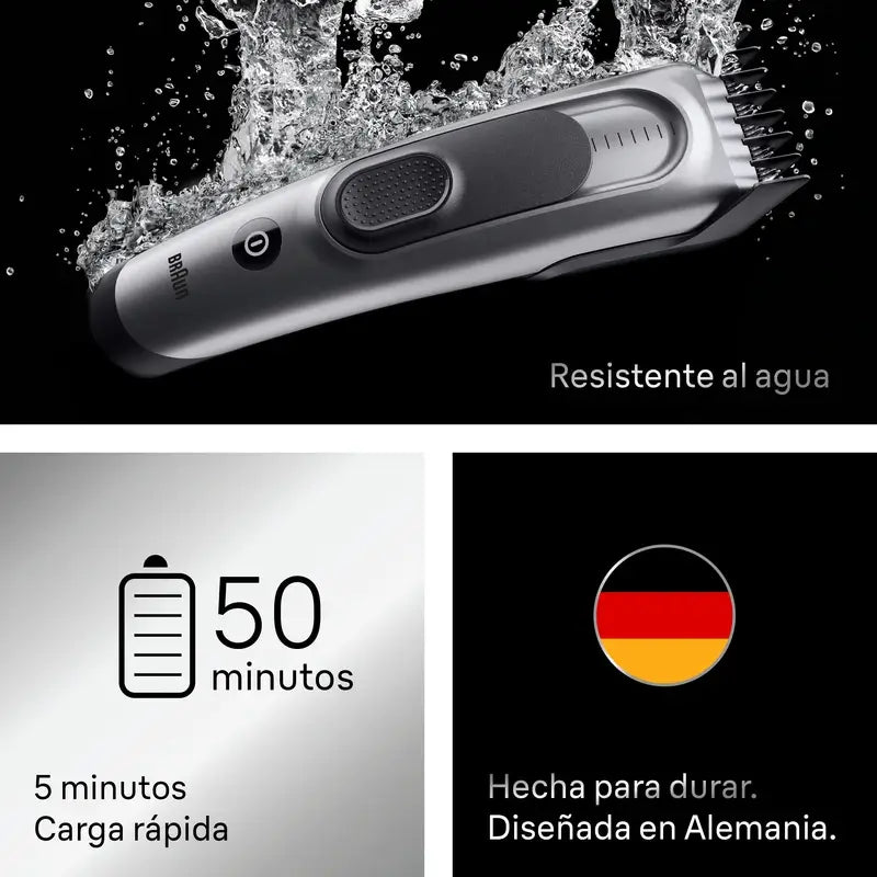 Braun Series 7 Cortapelos 17 Longitudes +5 Accesorios
