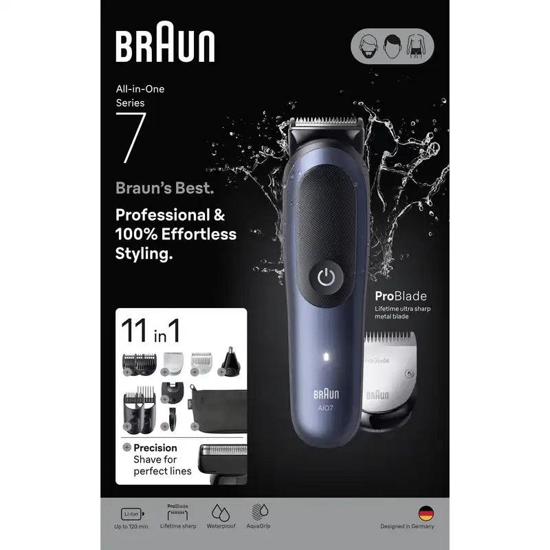 Braun Series 7 Todo en Uno 11en1 Problade Aio7540