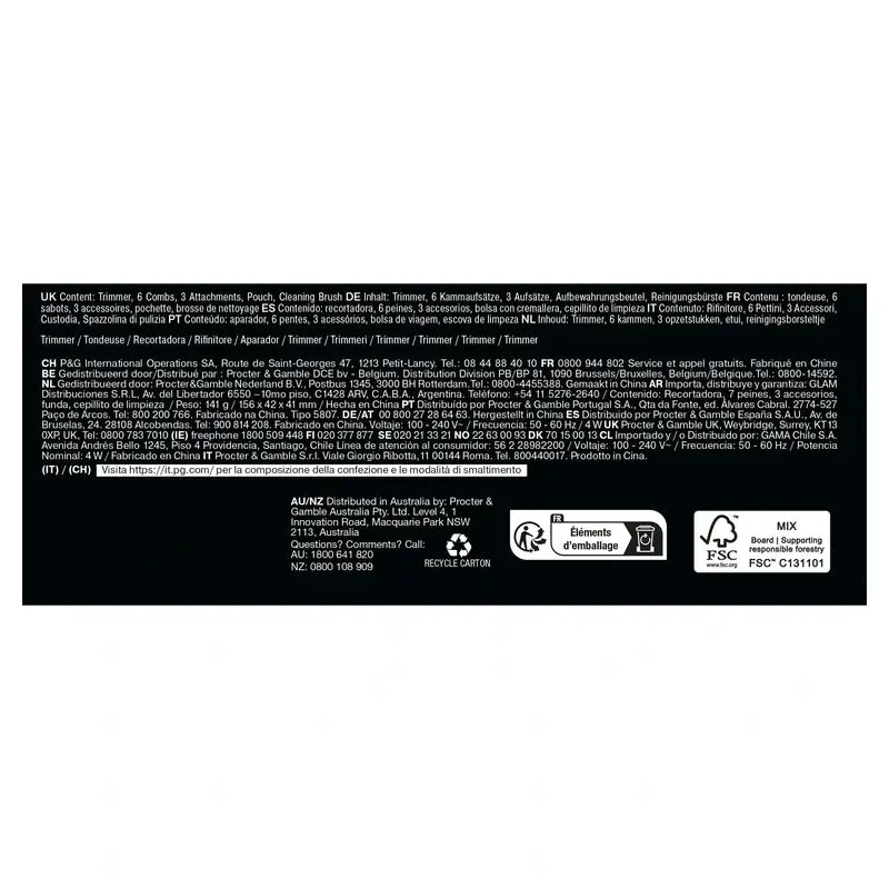 Braun Series 7 Todo en Uno 11en1 Problade Aio7540