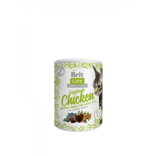 Brit Care Cat Snack Sf Chicken 6x100 gramos