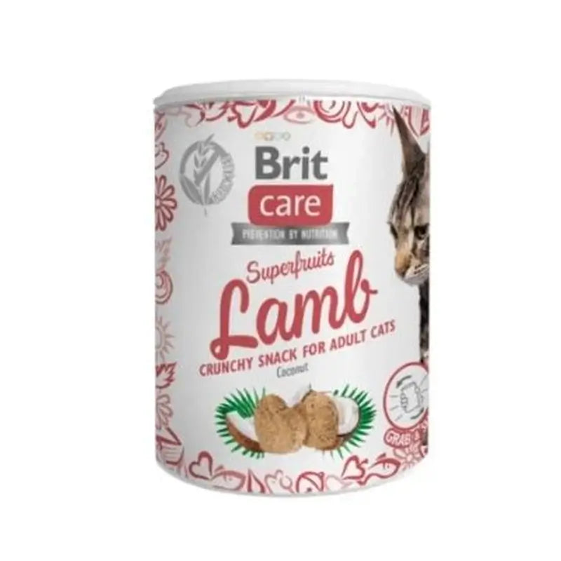 Brit Care Cat Snack Sf- Cordero 6X100Gr
