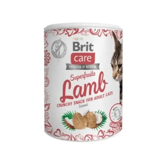 Brit Care Cat Snack Sf- Cordero 6X100Gr