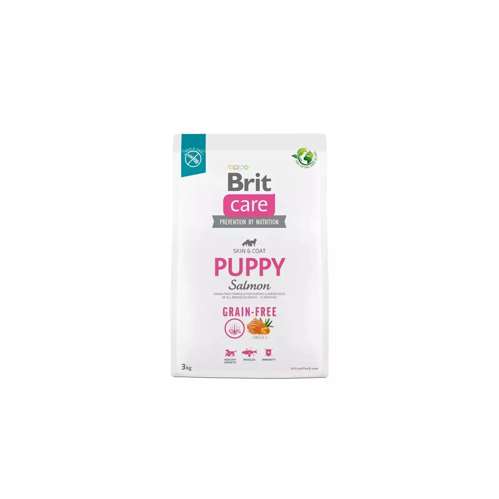 Brit Care Dog Puppy  Grain Free Salmon 3Kg para Perros
