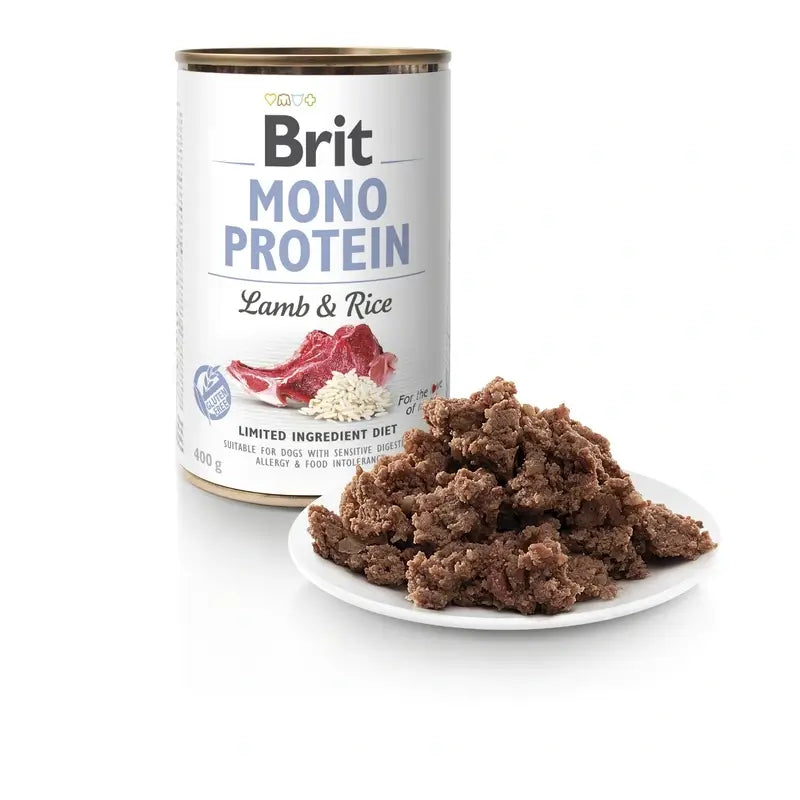 Brit Care Mono Protein Cordero Arroz 6x400g