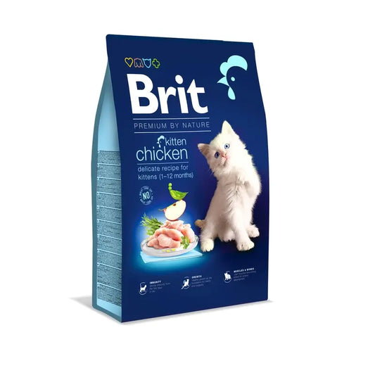 Brit Premium By Nature Cat Kitten Pollo 8kg