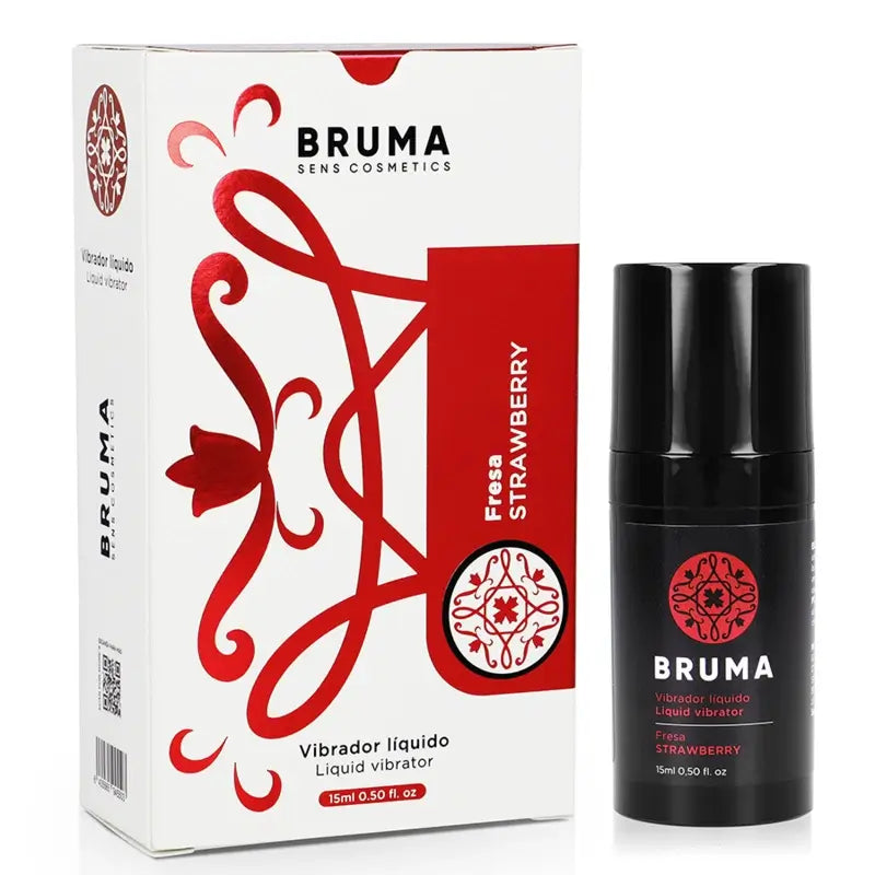 Bruma Vibrador Líquido Fresa , 15 ml