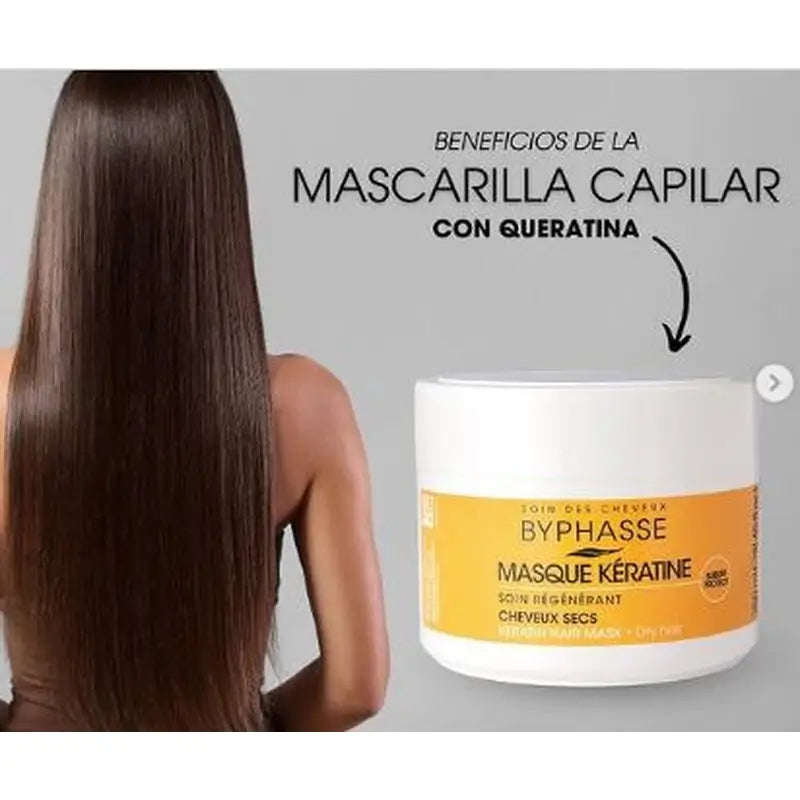 Byphasse Capilar Keratina Cabello Seco, 250 ml
