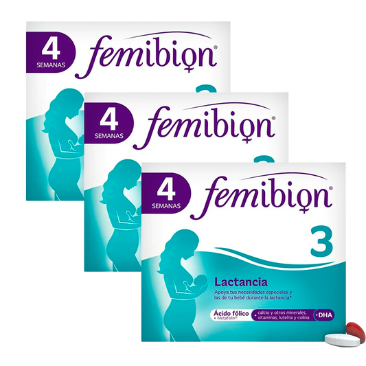 Femibion 3 Lactancia, 28 Comprimidos x 3 Unidades