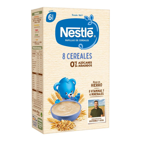 Nestlé Papillas 8 Cereales ,  475g
