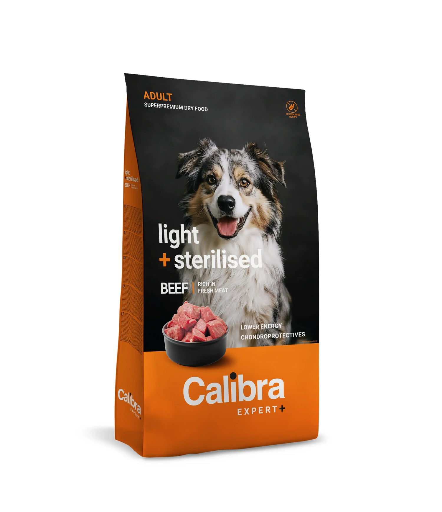 Calibra Dog Expert+ Adult Light & Sterilised Ternera Pienso 2Kg