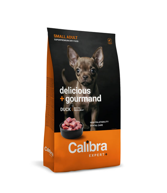 Calibra Dog Expert+ Adult Small Delicious & Gourm. Pienso 400G