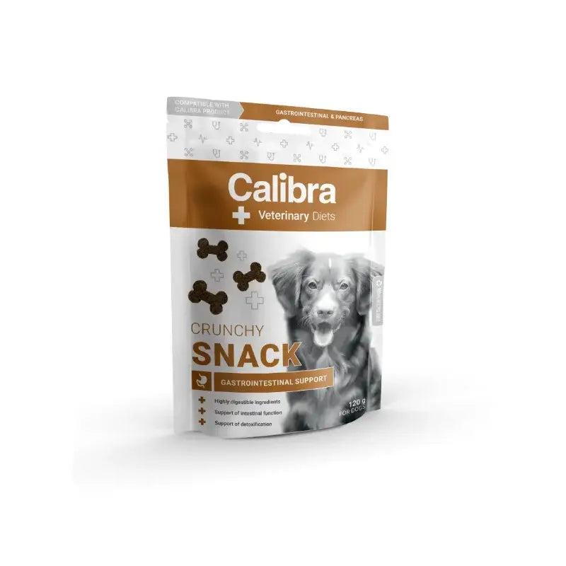 Calibra Vet Diet Dog Crunchy Snack Gastrointestinal Pienso 120G