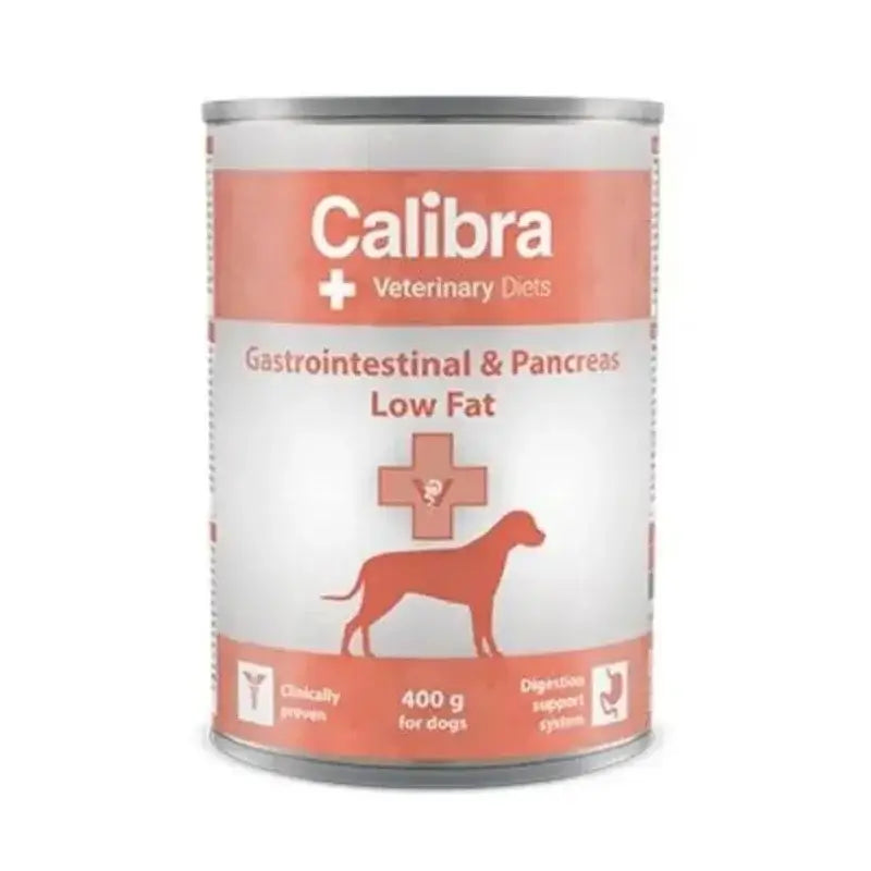 Calibra Vet Diet Dog Gastrointestinal Low Fat Comida Húmeda 6X400Gr