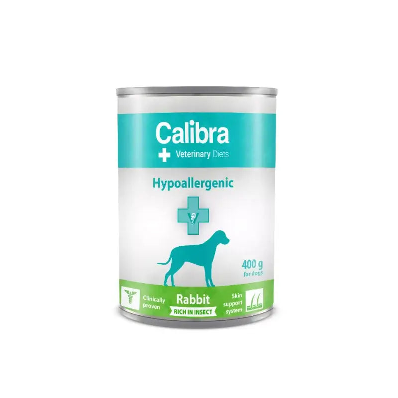 Calibra Vet Diet Dog Hypoallergenic Conejo Insectos Comida Húmeda 6X400Gr