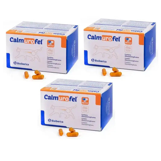 Calmurofel, Pack 3 x 120 cápsulas