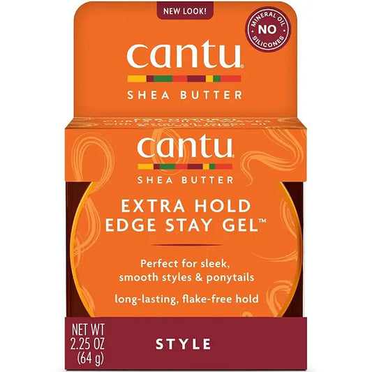 Cantu Shea Butter Natural Hair Edge Stay Gel 64G