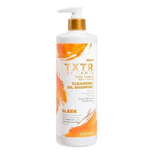Cantu Txtr Sleek Cleansing Oil Champú 473Ml