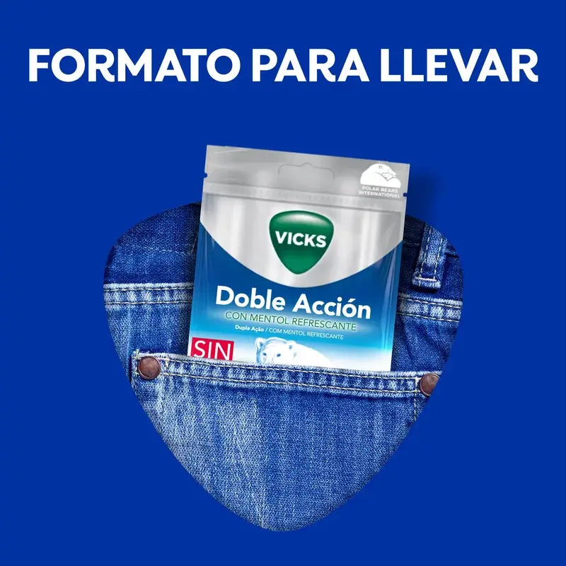 Vicks Caramelos Doble Acción 72 gr