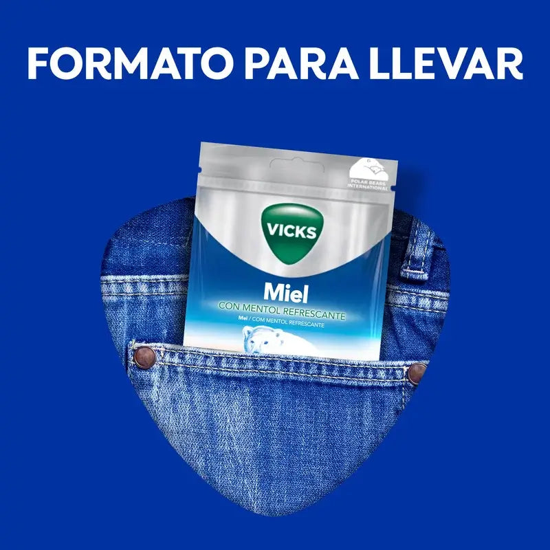 Vicks Caramelos Miel 72 gr