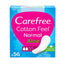Carefree Cotton Feel Normal Aloe 56Uds