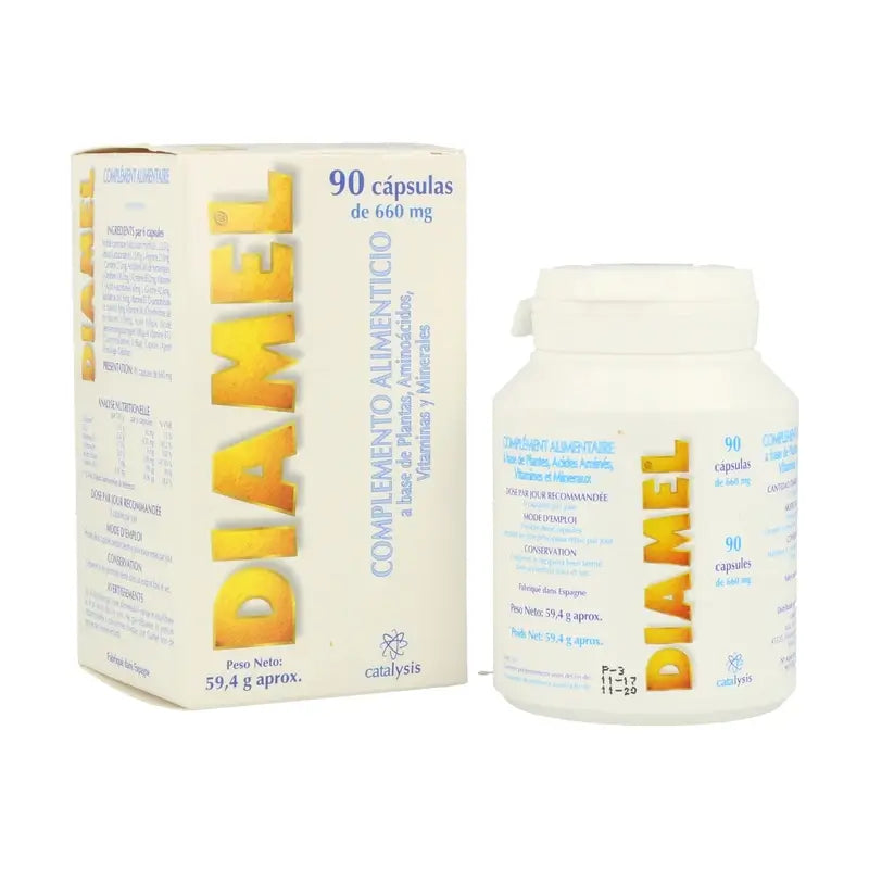 Catalysis Diamel 660 Mg , 90 cápsulas