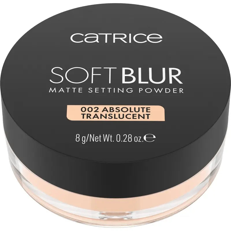 Catrice Polvos Fijadores Matificantes Soft Blur 002 , 8 gr
