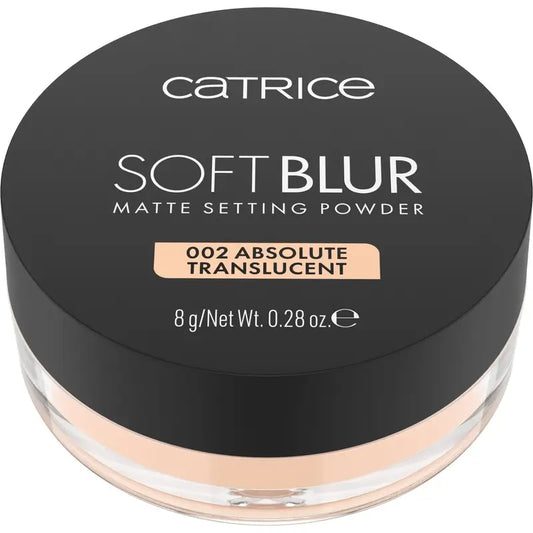 Catrice Polvos Fijadores Matificantes Soft Blur 002 , 8 gr